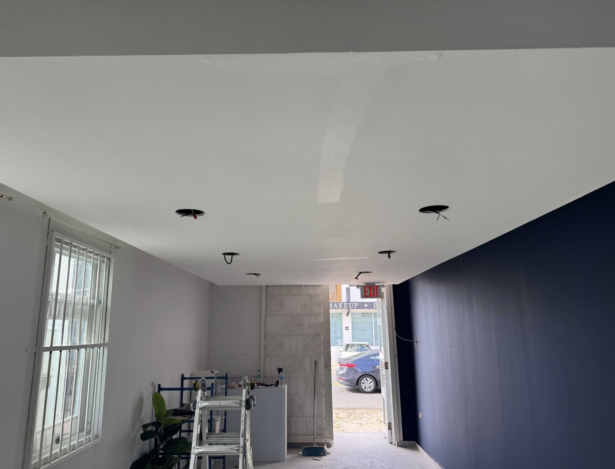 Techo y gypsum board terminado